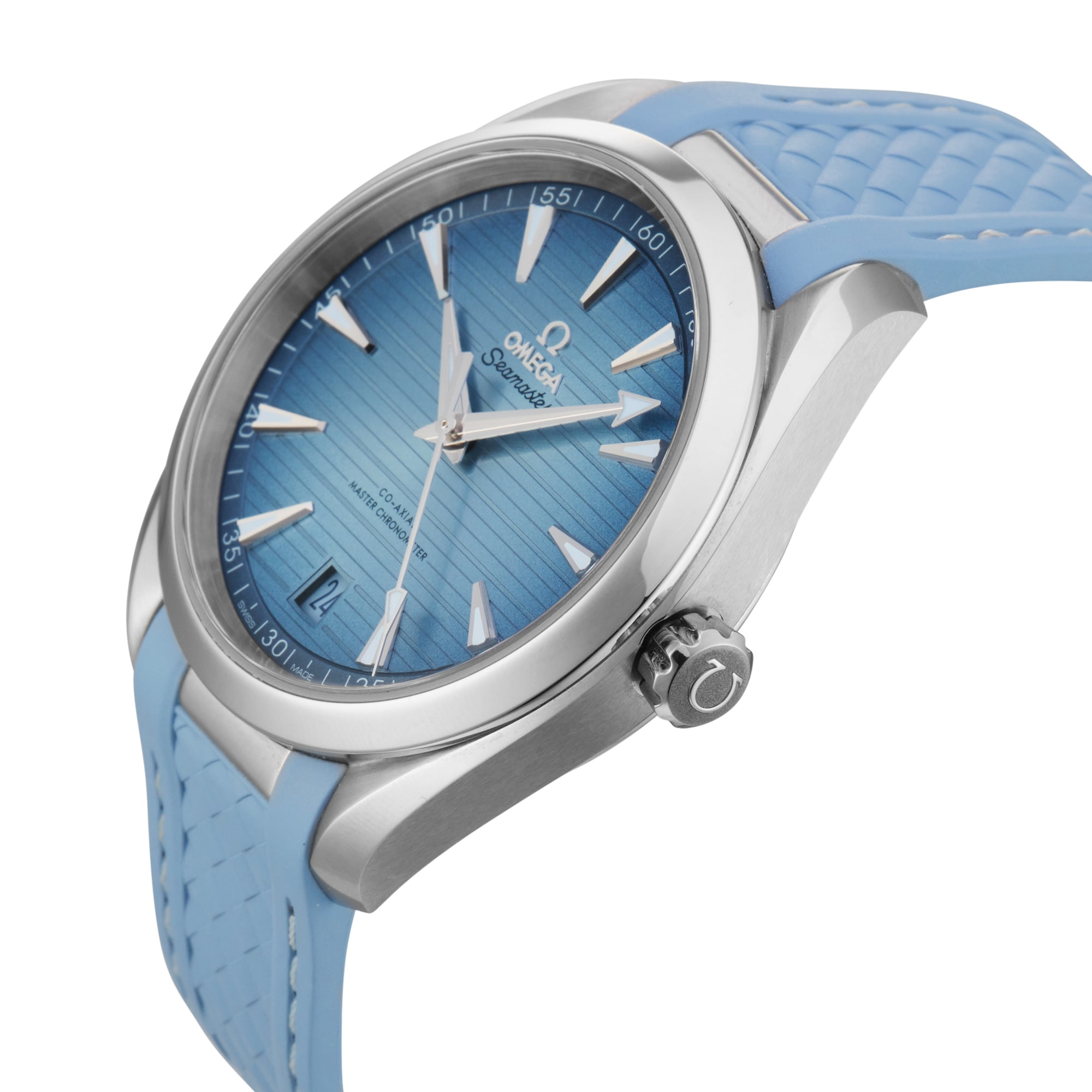 Pre-Owned Omega Seamaster Aqua Terra Summer Blue 41mm Stainless Steel Pre-Owned Omega Seamaster Aqua Terra Summer Blue 41mm Stainless Steel