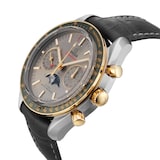 Pre-Owned Omega Speedmaster MoonPhase 44.25mm Stainless Steel and Yellow Gold