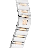 Pre-Owned Omega Constellation 22.5mm Stainless Steel and Rose Gold