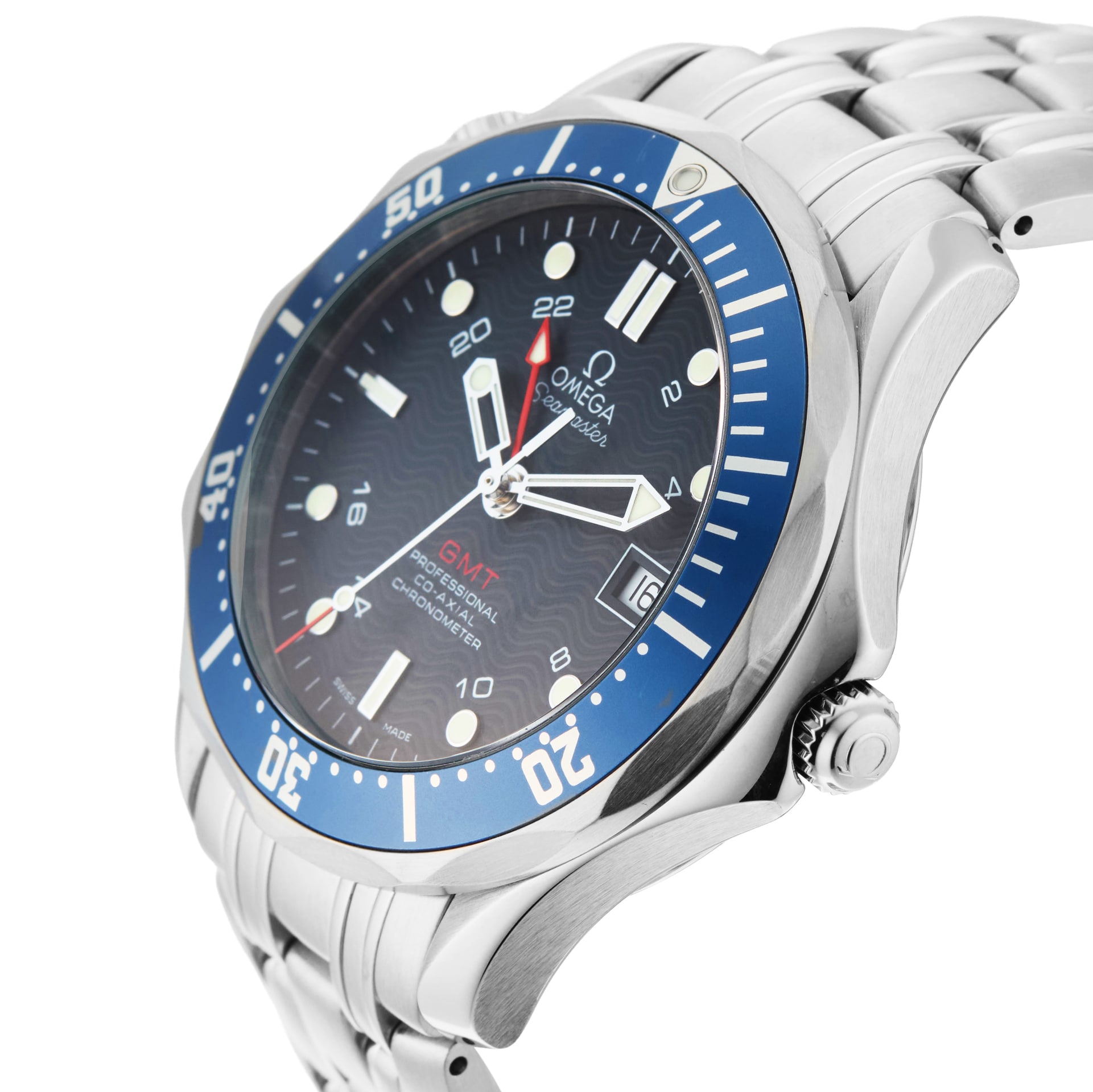 Pre-Owned Omega Seamaster GMT 41mm Stainless Steel