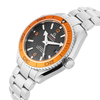 Pre-Owned Omega Seamaster Planet Ocean 45.5mm Stainless Steel Pre-Owned Omega Seamaster Planet Ocean 45.5mm Stainless Steel