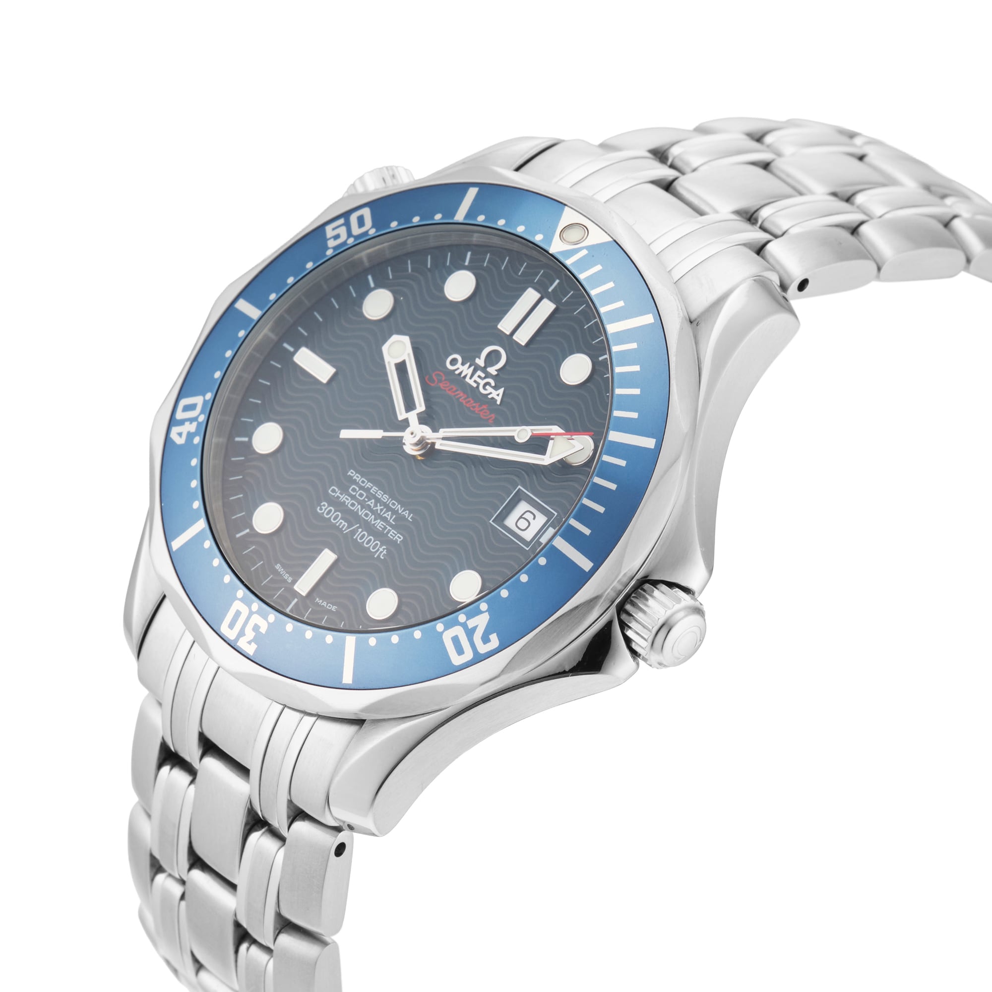 Pre-Owned Omega Seamaster Diver 300m 41mm Stainless Steel