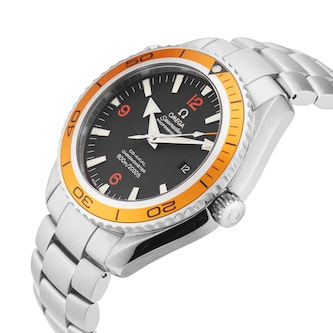 Pre-Owned Omega Seamaster Planet Ocean 600m 45.5mm Stainless Steel Pre-Owned Omega Seamaster Planet Ocean 600m 45.5mm Stainless Steel