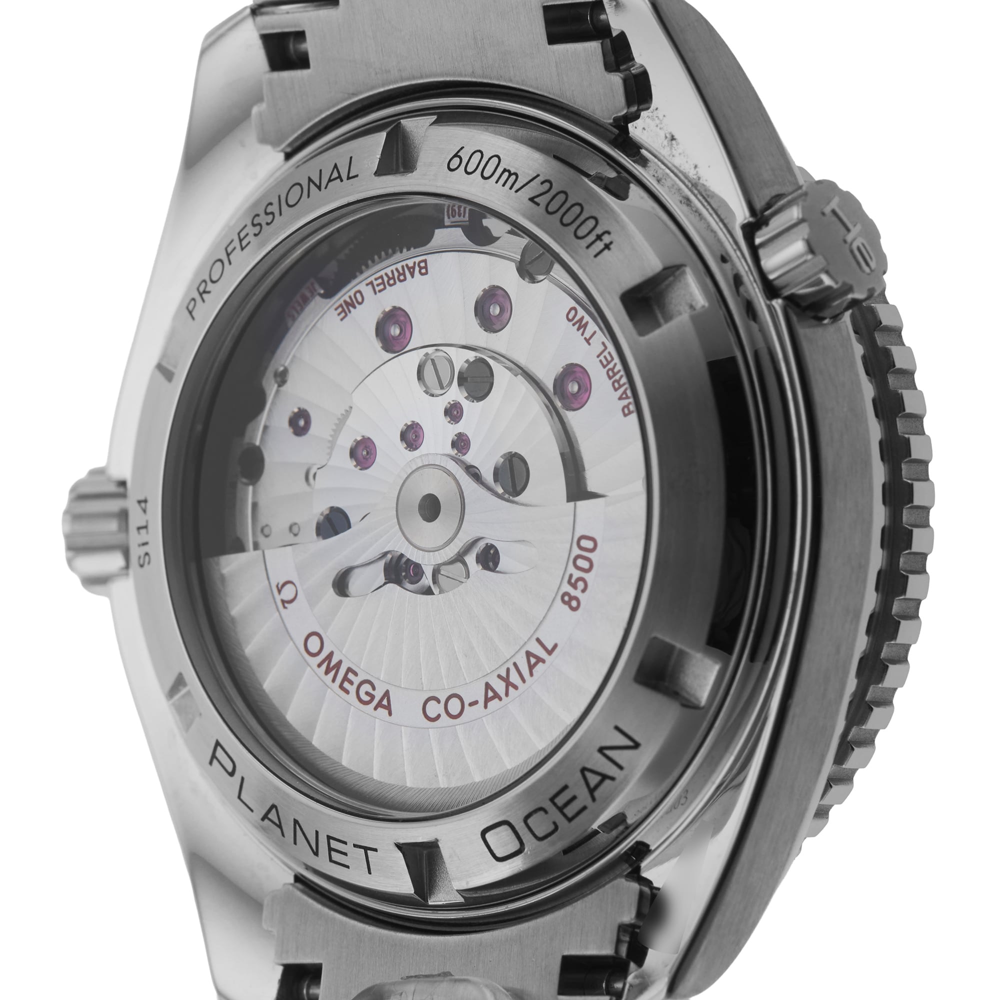 Pre-Owned Omega Seamaster Planet Ocean 42mm Stainless Steel Pre-Owned Omega Seamaster Planet Ocean 42mm Stainless Steel
