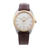 Pre-Owned Omega Constellation Globemaster 39mm Stainless Steel and Yellow Gold