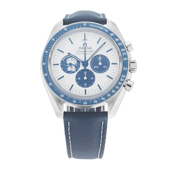 Pre-Owned Omega Speedmaster Anniversary Series Silver Snoopy Award 42mm Stainless Steel Pre-Owned Omega Speedmaster Anniversary Series Silver Snoopy Award 42mm Stainless Steel