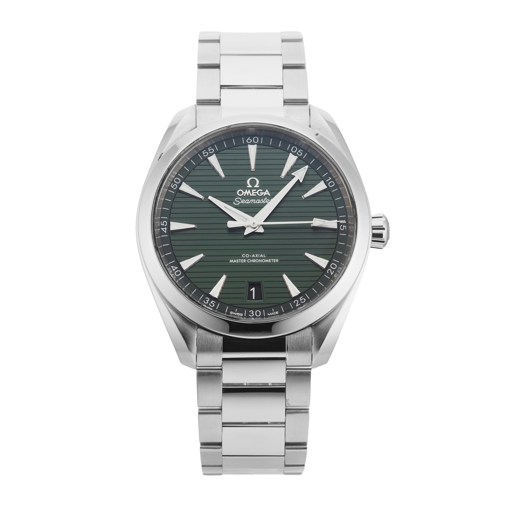 Pre-Owned Omega Seamaster Aqua Terra 41mm Stainless Steel Pre-Owned Omega Seamaster Aqua Terra 41mm Stainless Steel