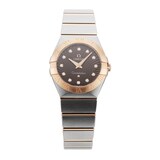 Pre-Owned Omega Constellation 27mm Stainless Steel and Rose Gold