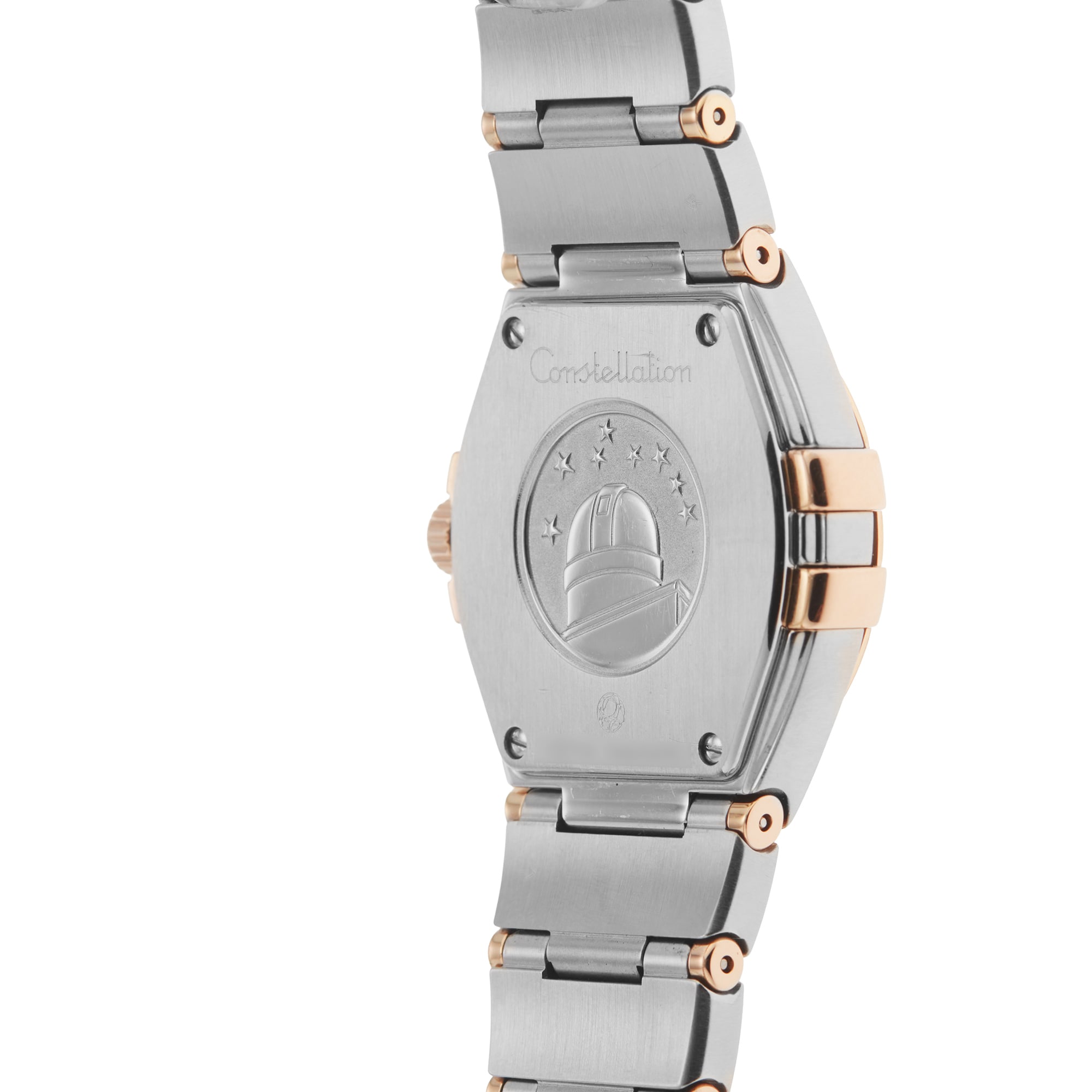 Pre-Owned Omega Constellation 27mm Stainless Steel and Rose Gold