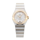 Pre-Owned Omega Constellation 27mm Stainless Steel and Yellow Gold