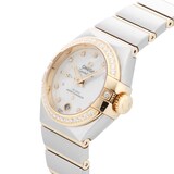 Pre-Owned Omega Constellation 27mm Stainless Steel and Yellow Gold