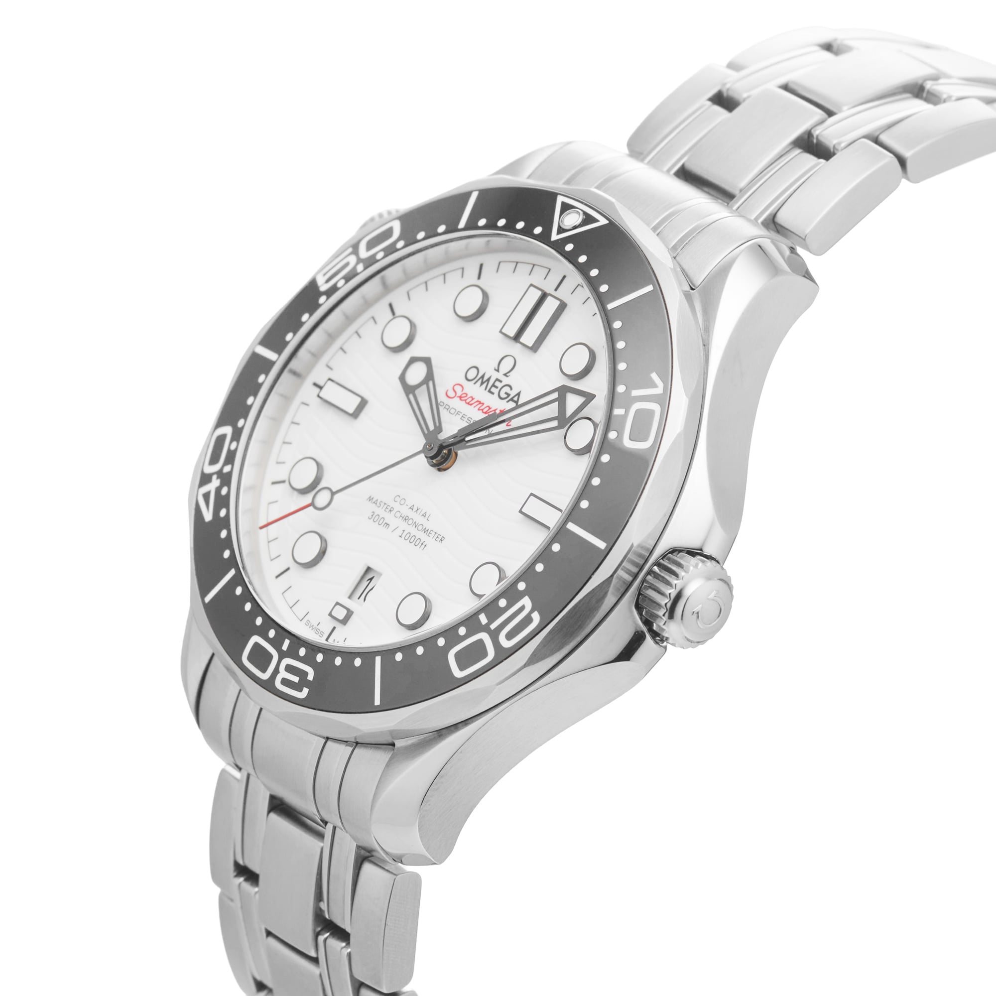 Pre-Owned Omega Seamaster Diver 300m 42mm Stainless Steel Pre-Owned Omega Seamaster Diver 300m 42mm Stainless Steel