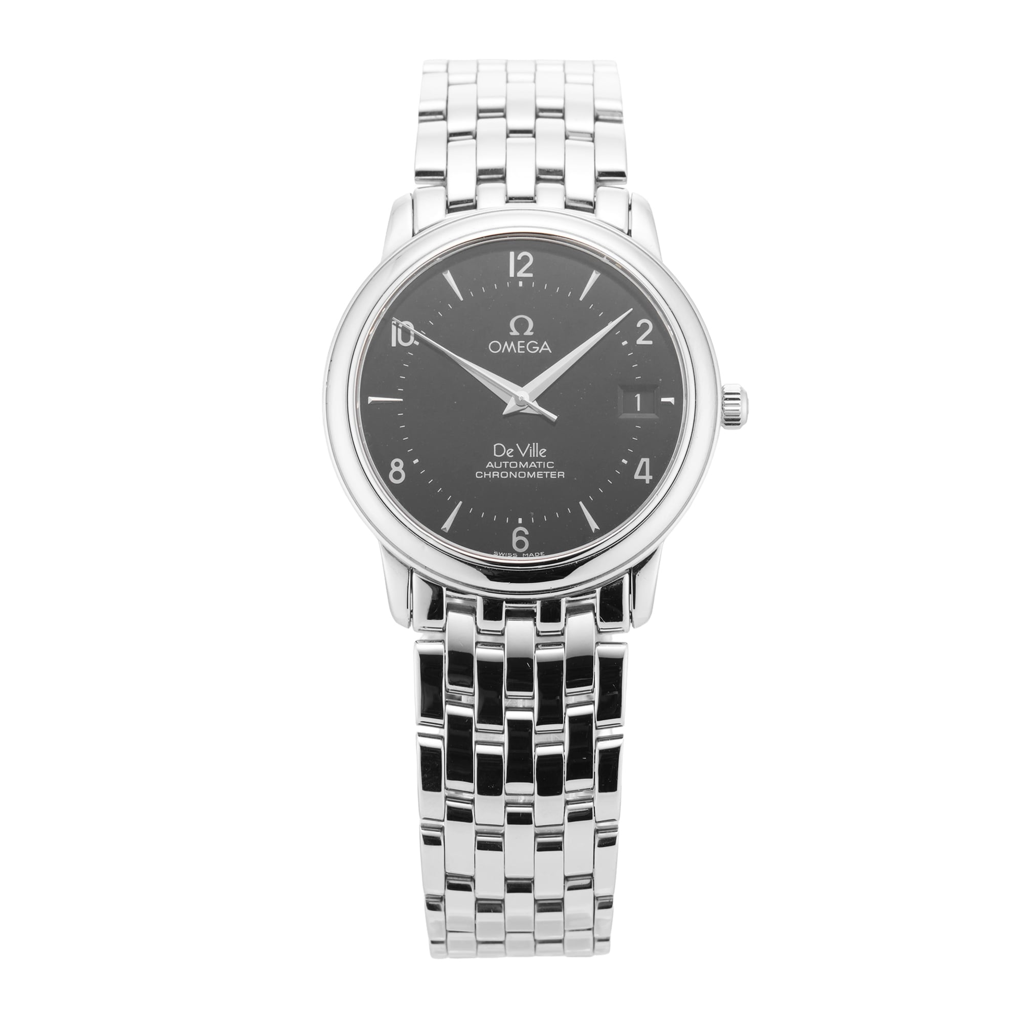 Pre-Owned Omega De Ville 34.7mm Stainless Steel Pre-Owned Omega De Ville 34.7mm Stainless Steel