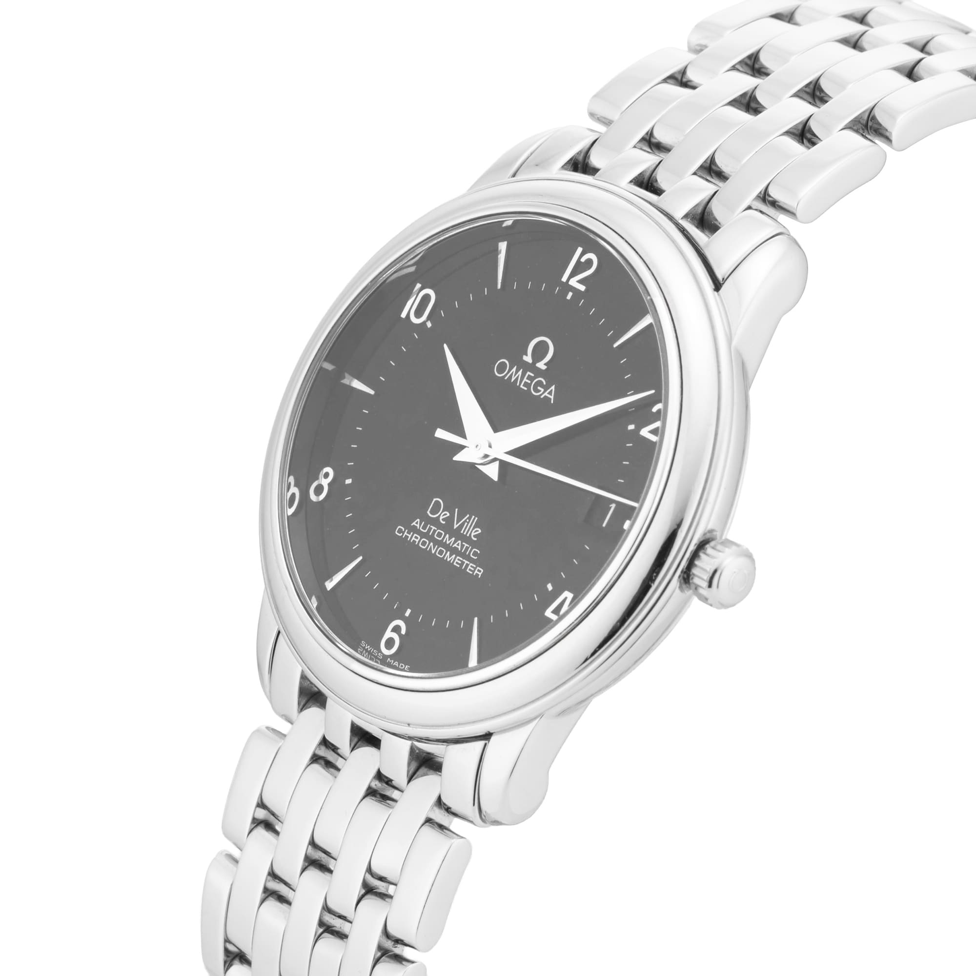 Pre-Owned Omega De Ville 34.7mm Stainless Steel Pre-Owned Omega De Ville 34.7mm Stainless Steel