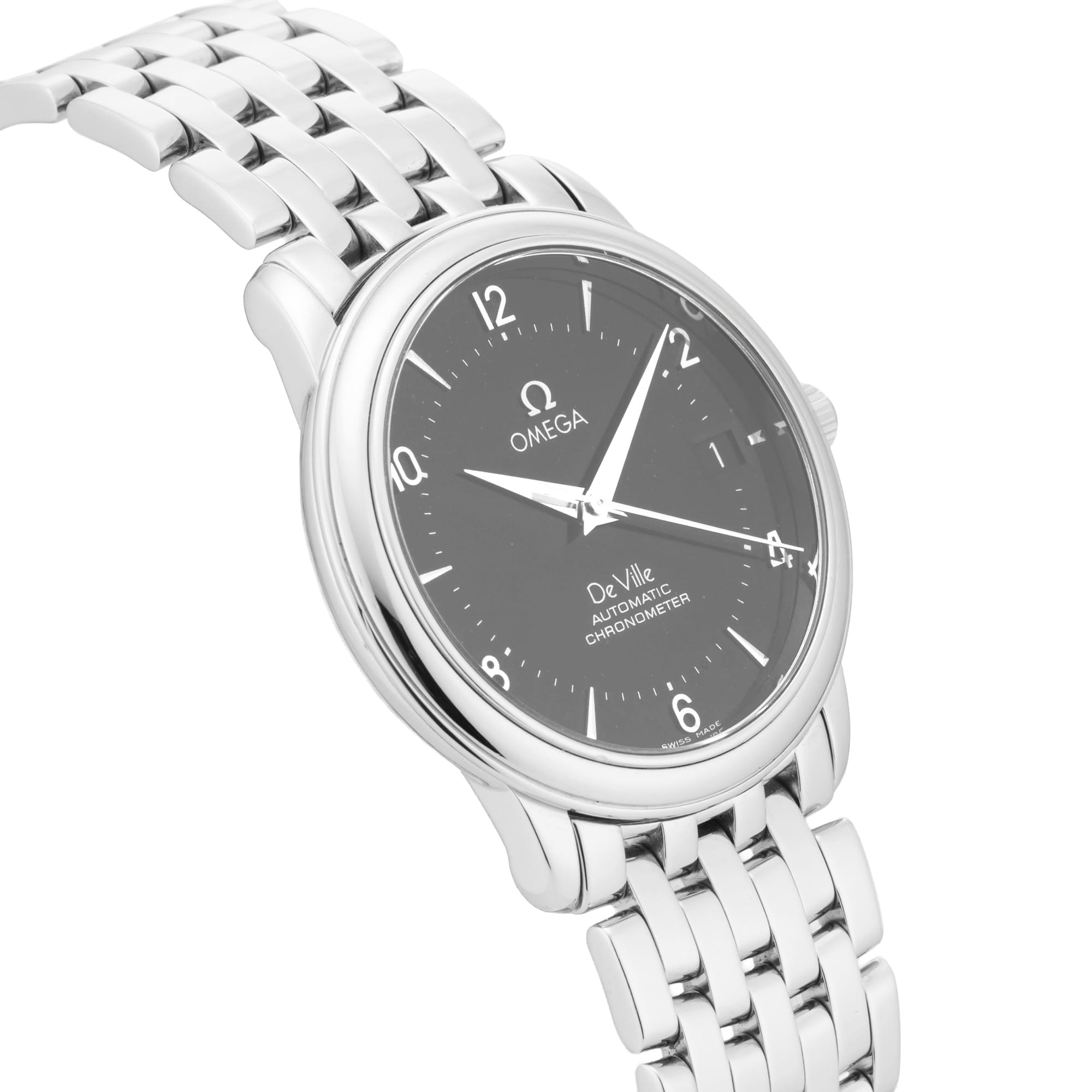 Pre-Owned Omega De Ville 34.7mm Stainless Steel Pre-Owned Omega De Ville 34.7mm Stainless Steel