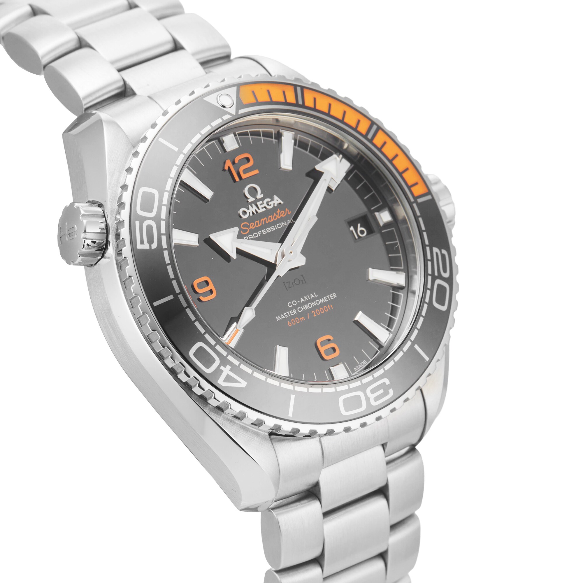 Pre-Owned Omega Seamaster Planet Ocean 43.5mm Stainless Steel Pre-Owned Omega Seamaster Planet Ocean 43.5mm Stainless Steel
