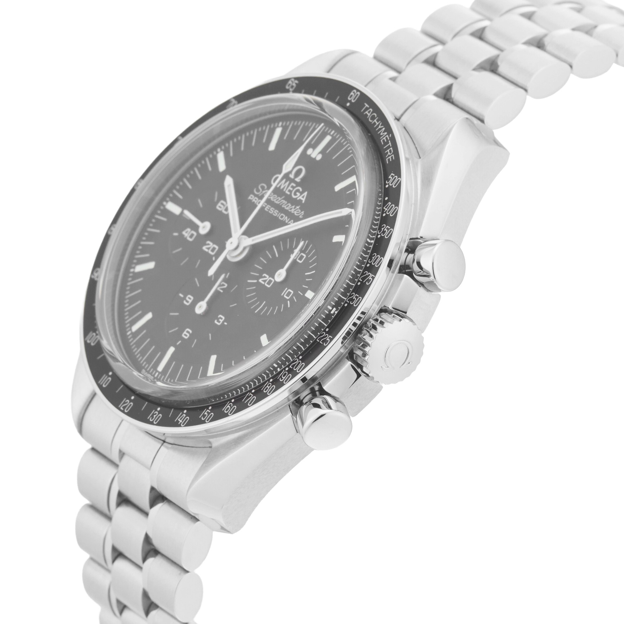 Pre-Owned Omega Speedmaster Moonwatch Professional 42mm Stainless Steel Pre-Owned Omega Speedmaster Moonwatch Professional 42mm Stainless Steel