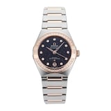 Pre-Owned Omega Constellation 29mm Stainless Steel and Rose Gold