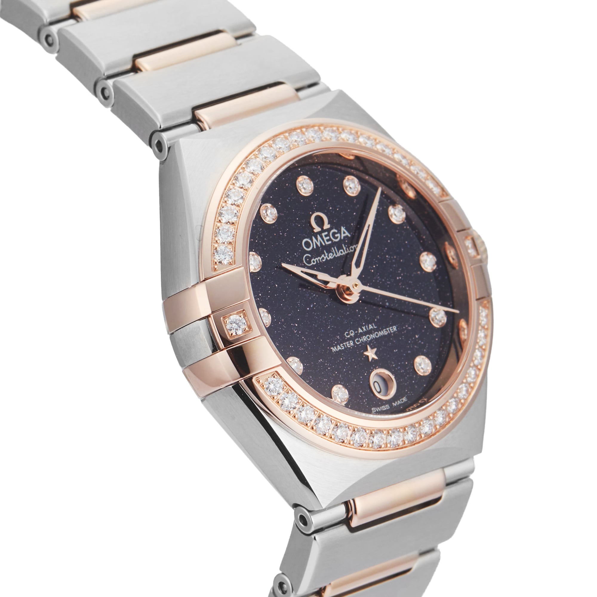 Pre-Owned Omega Constellation 29mm Stainless Steel and Rose Gold
