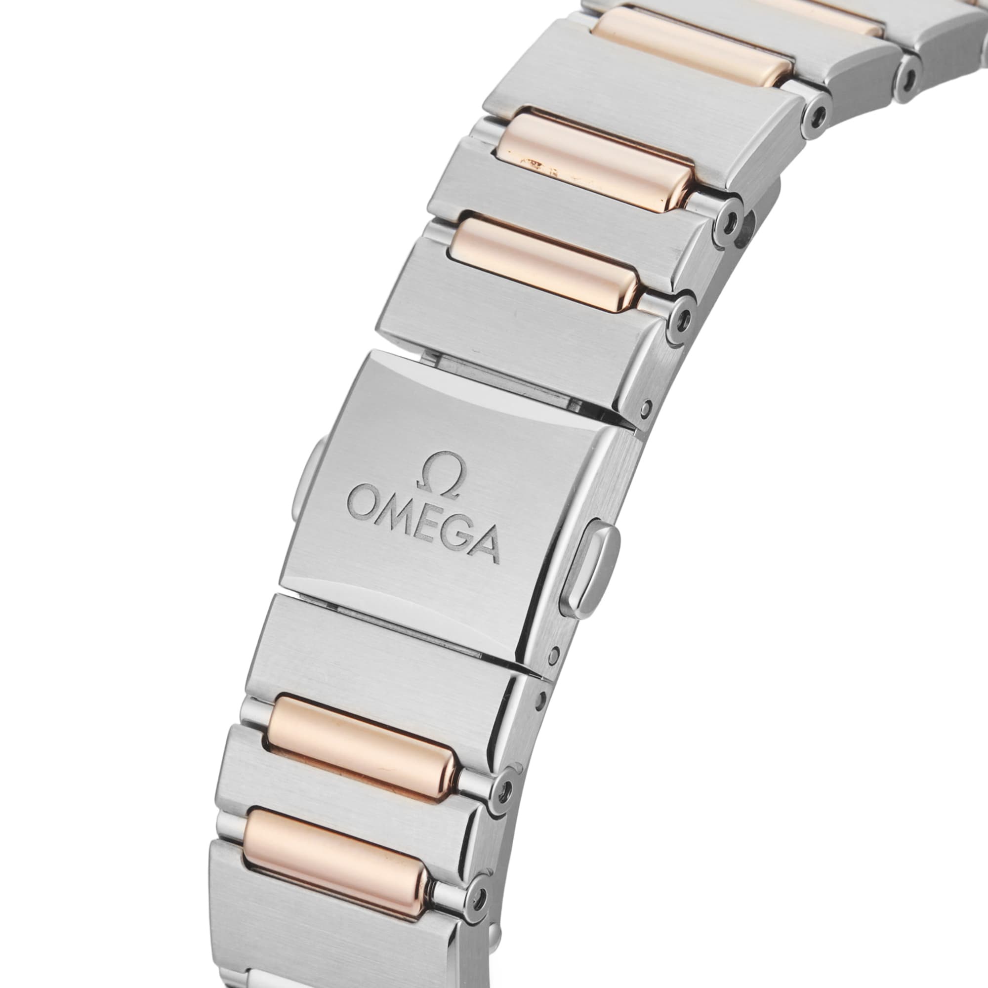 Pre-Owned Omega Constellation 29mm Stainless Steel and Rose Gold