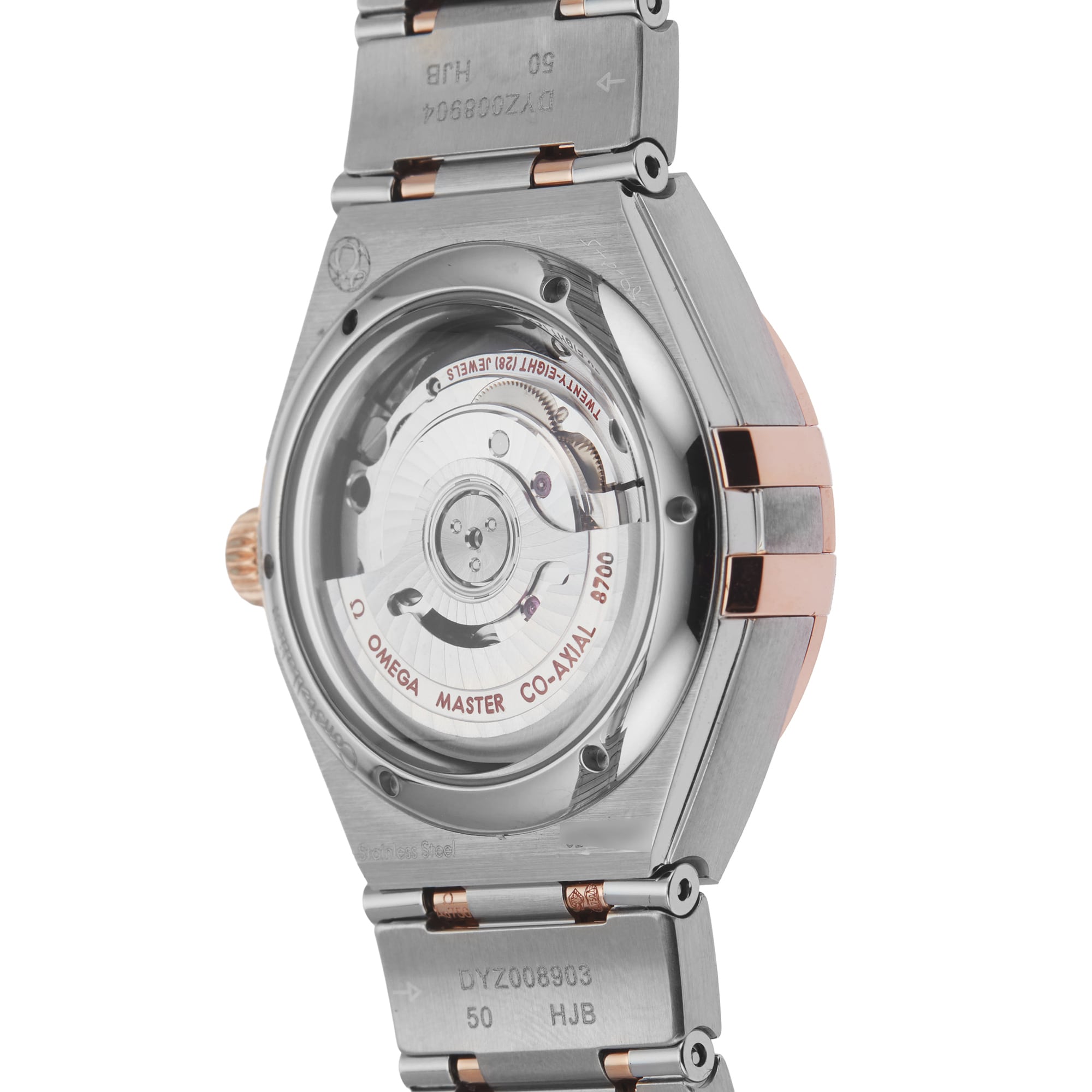 Pre-Owned Omega Constellation 29mm Stainless Steel and Rose Gold