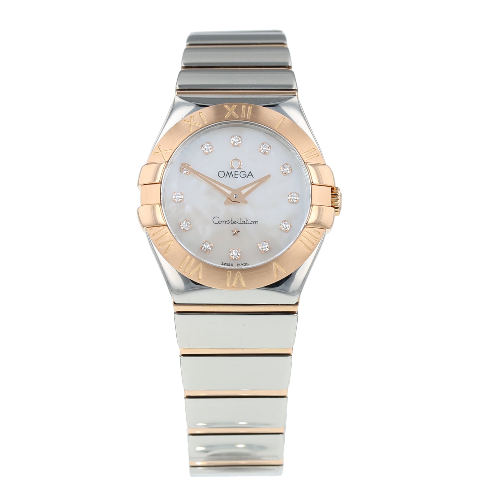 omega constellation watch second hand