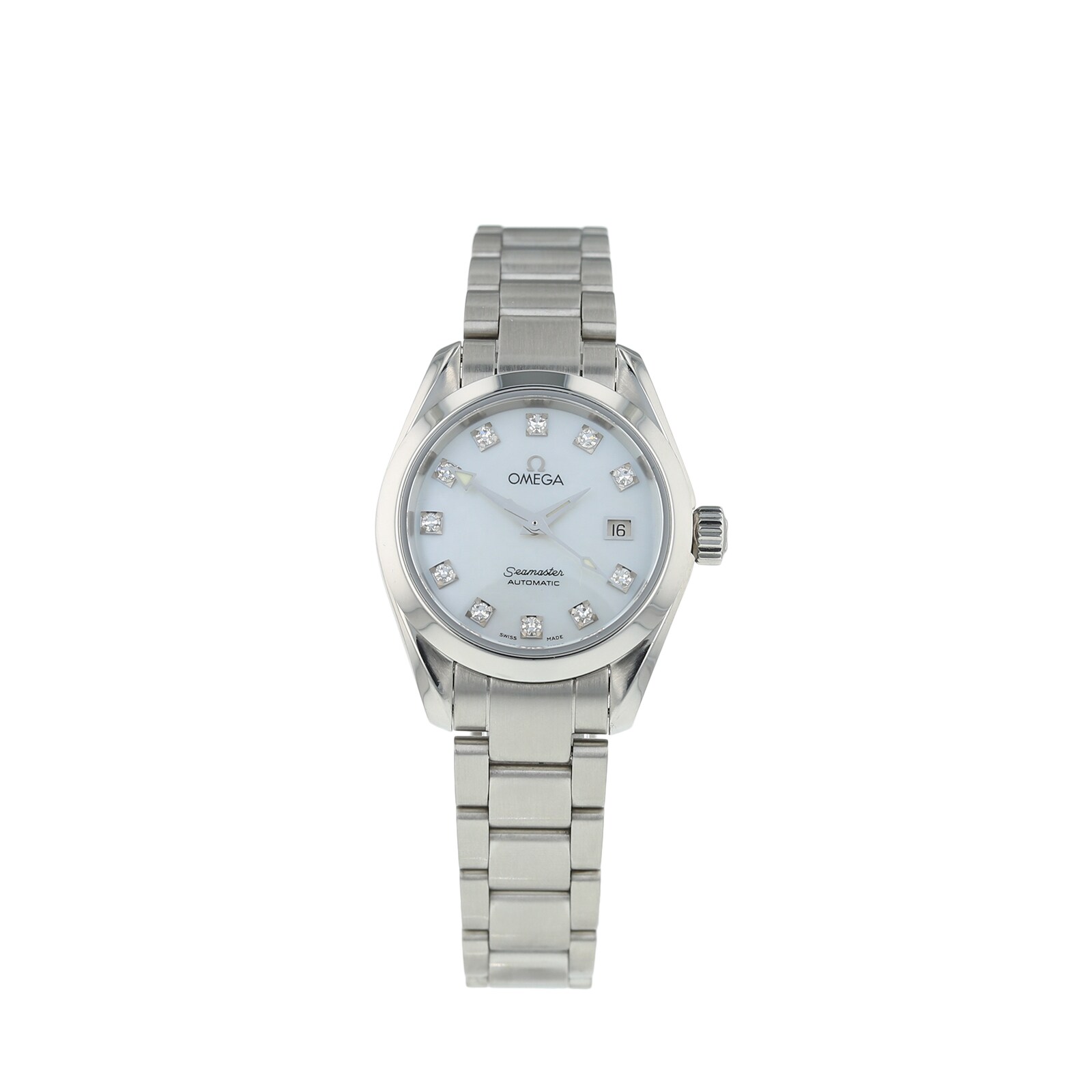 Pre-Owned Omega Pre-Owned Omega Seamaster Aqua Terra Ladies Watch 2563.75.00