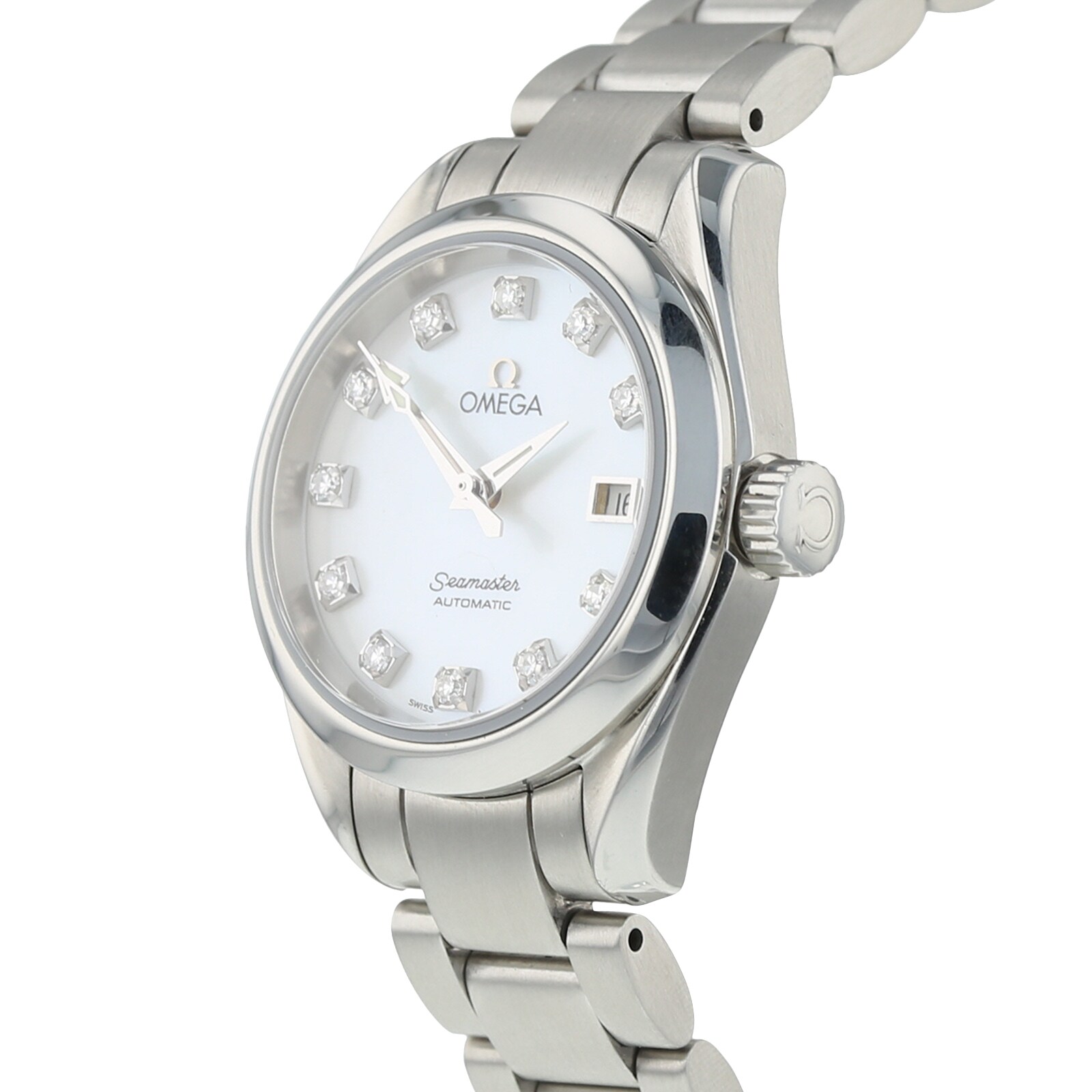 Pre-Owned Omega Pre-Owned Omega Seamaster Aqua Terra Ladies Watch 2563.75.00