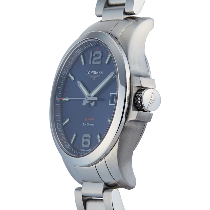 Pre-Owned Longines Conquest Mens Watch L3.716.4.96.6