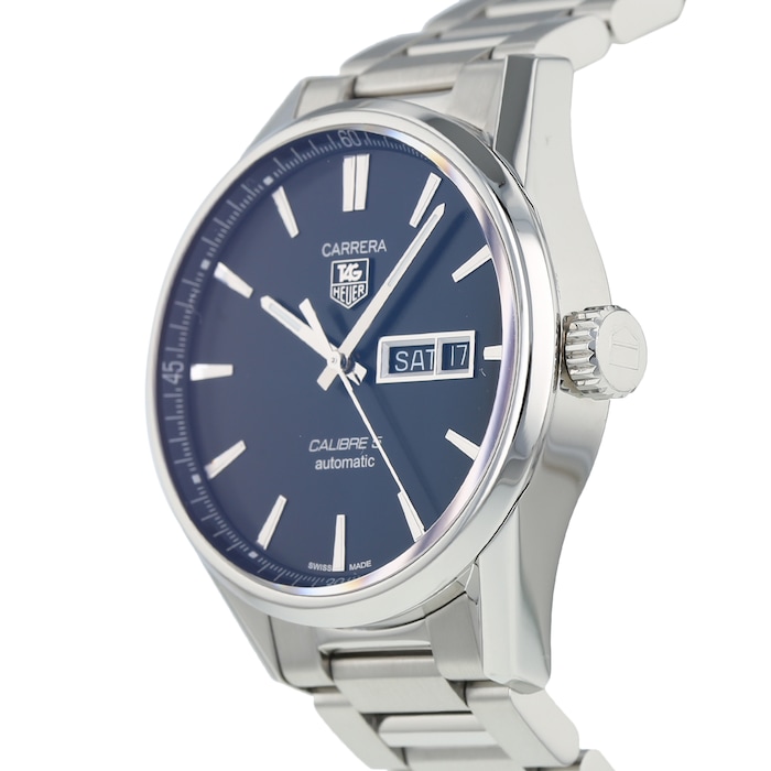 Pre-Owned TAG Heuer Carrera Calibre 5 Mens Watch WAR201A.BA0723
