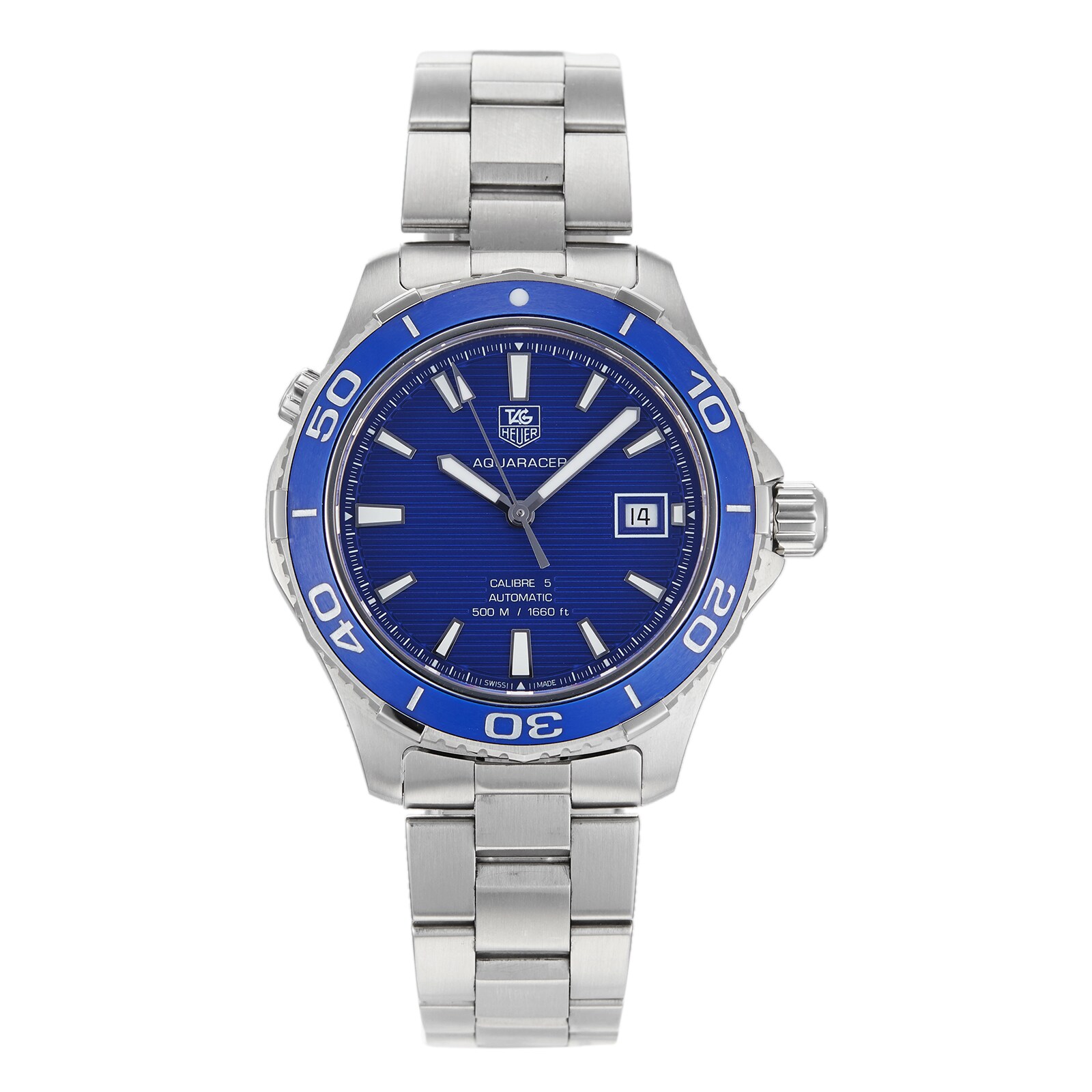 Pre-Owned TAG Heuer Aquaracer Calibre 5 Mens Watch WAK2111.BA0830