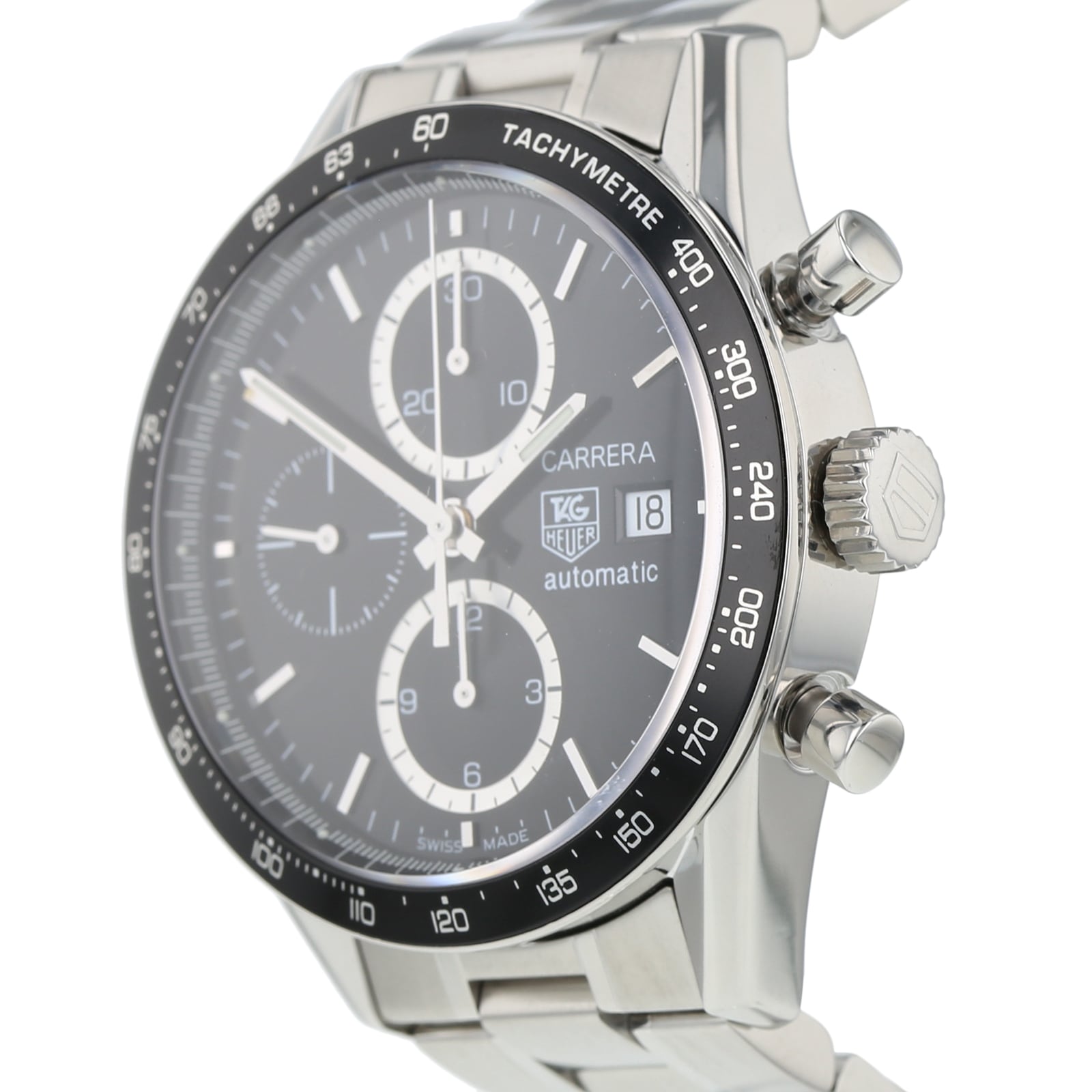 Pre Owned TAG Heuer Carrera Calibre 16 Mens Watch CV2010 471000108