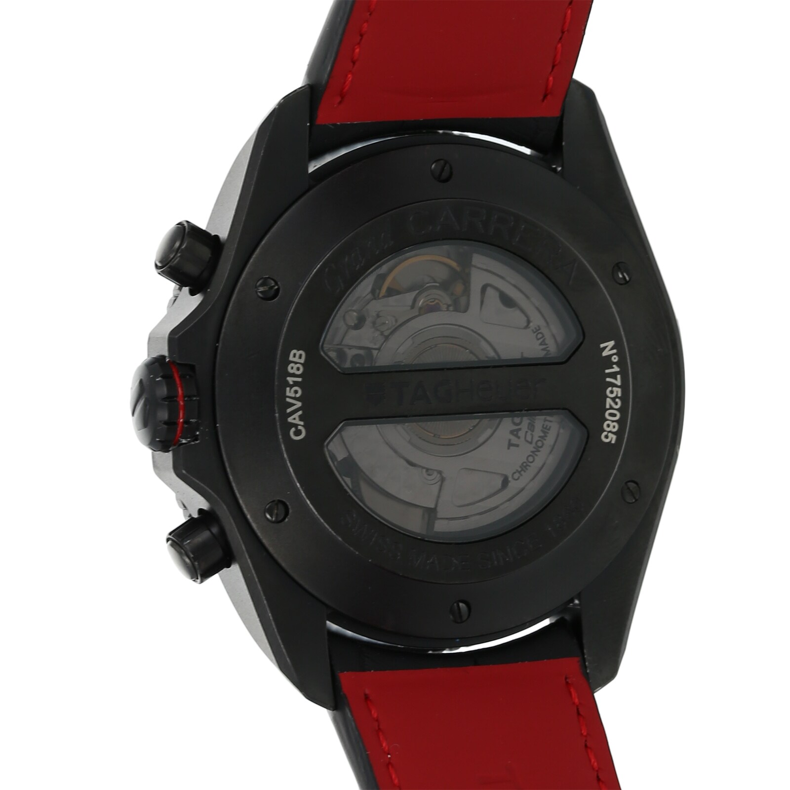 Pre-Owned TAG Heuer Pre-Owned TAG Heuer Grand Carrera Mens Watch CAV518B