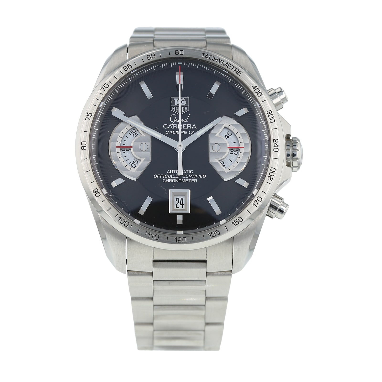 Pre Owned TAG Heuer Grand Carrera Calibre 17 Mens Watch CAV511A