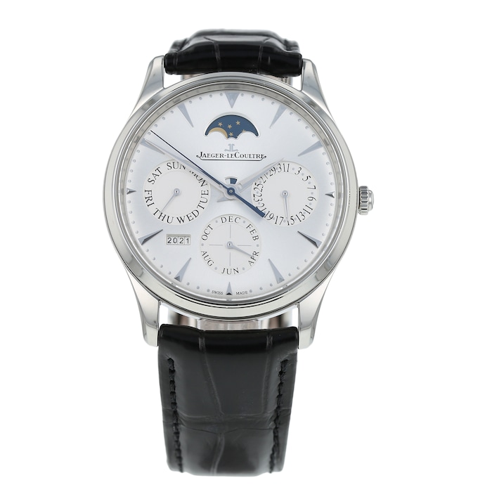 Pre-Owned Jaeger-LeCoultre Master Ultra Thin Perpetual Calendar Mens Watch Q130842J