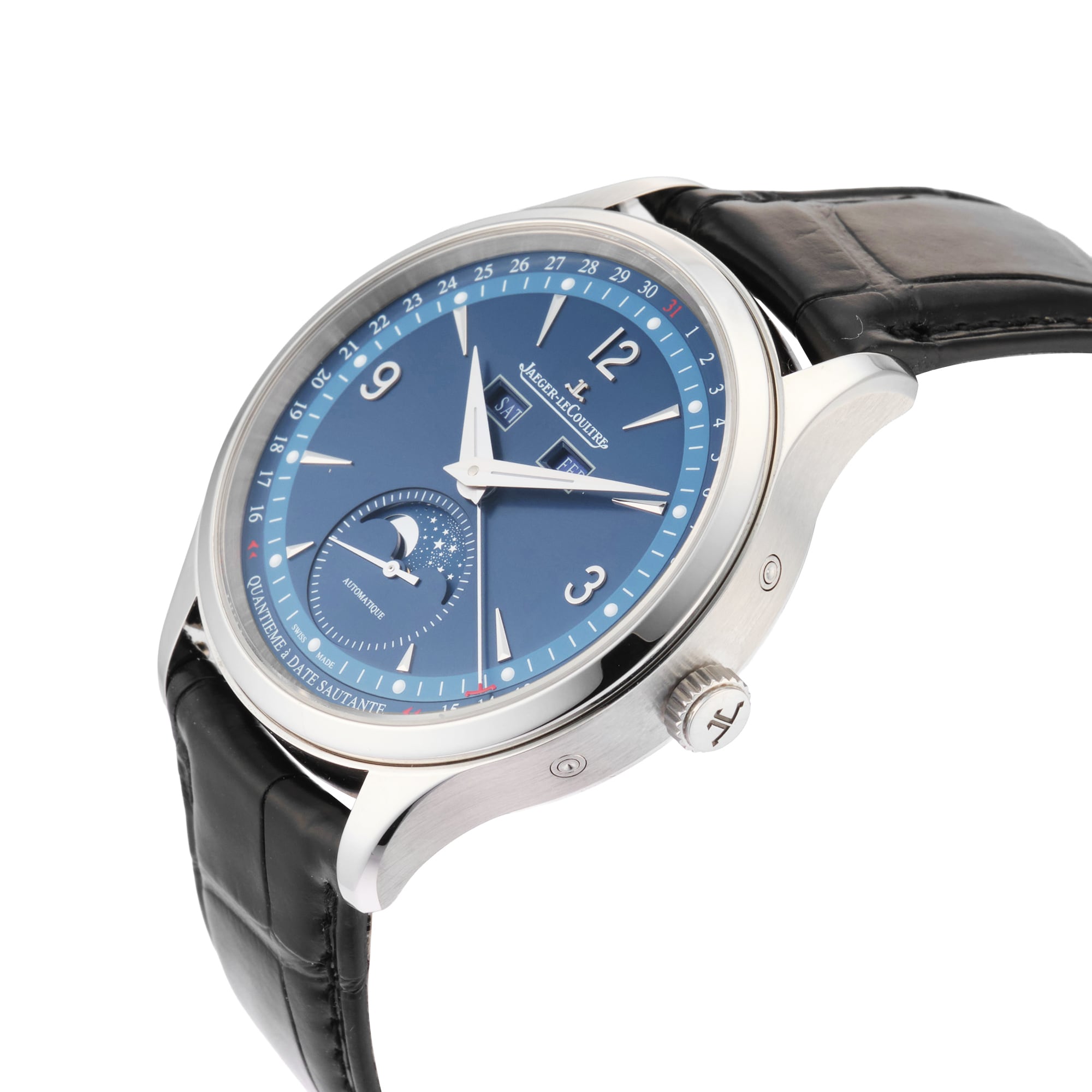 Pre-Owned Jaeger-LeCoultre Pre-Owned Jaeger-LeCoultre Master Control Calendar Limited Edition 40mm Stainless Steel  Q4148480