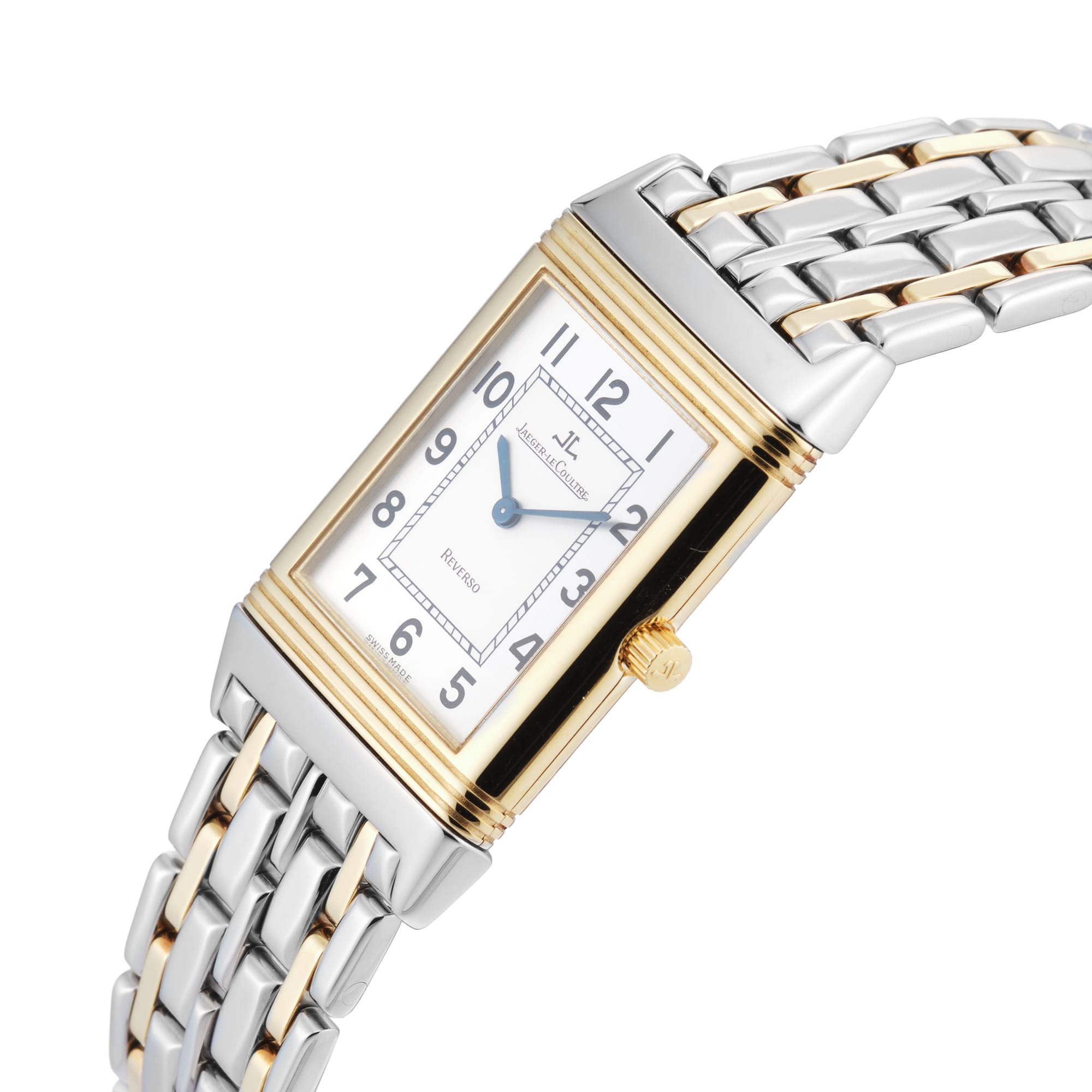 Pre-Owned Jaeger-LeCoultre Reverso Classique 23mm Stainless Steel and Yellow Gold
