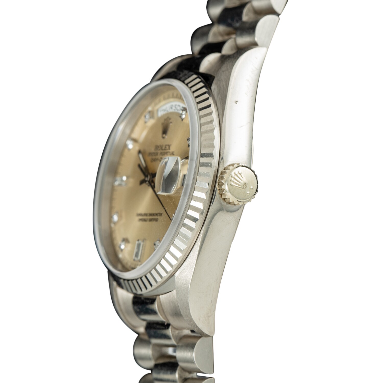 Pre-Owned Rolex by Analog Shift Pre-Owned Rolex Day-Date Diamond Dial