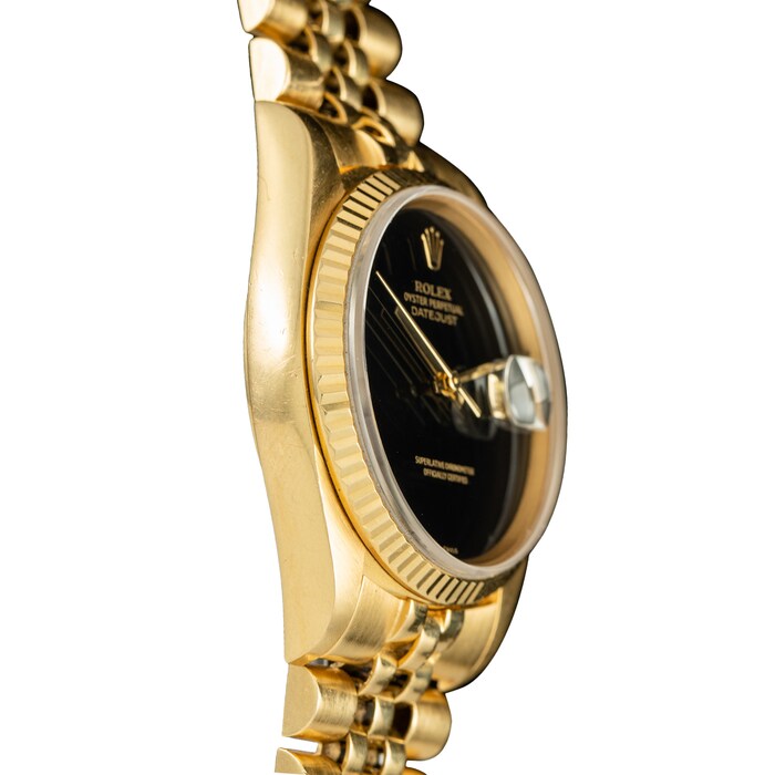 Pre-Owned Rolex by Analog Shift Pre-Owned Rolex Datejust Onyx Dial