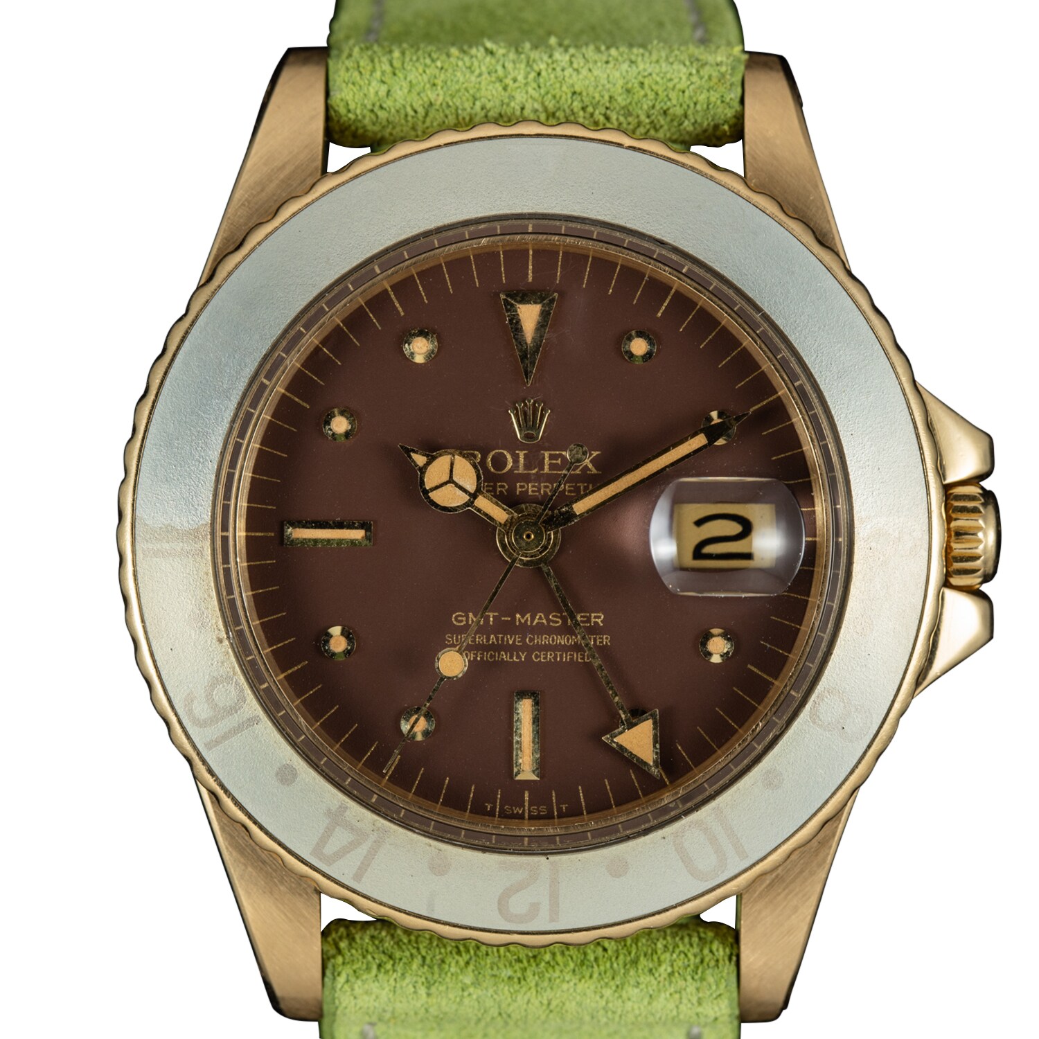 Pre-Owned Rolex by Analog Shift Pre-Owned Rolex GMT-MASTER 18K 'Root Beer'
