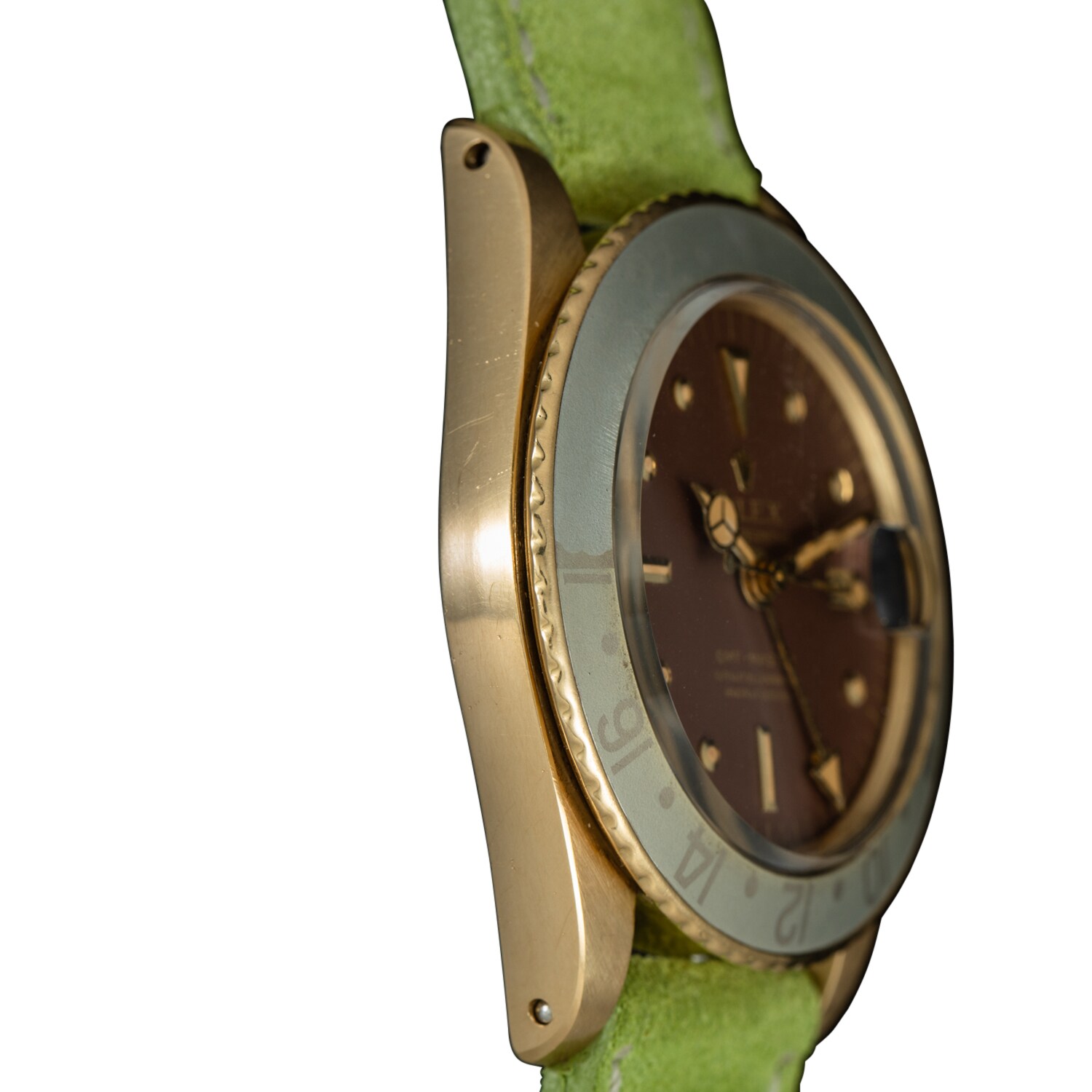 Pre-Owned Rolex by Analog Shift Pre-Owned Rolex GMT-MASTER 18K 'Root Beer'