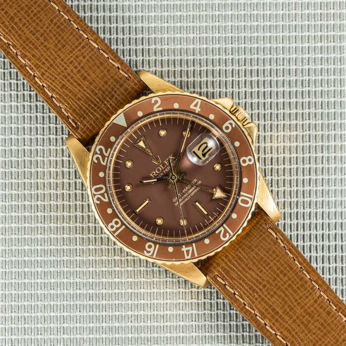 Pre-Owned Rolex by Analog Shift Pre-Owned Rolex GMT-MASTER 18K 'CONCORDE'
