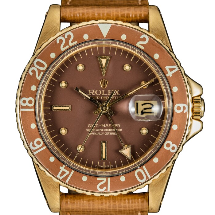 Pre-Owned Rolex by Analog Shift Pre-Owned Rolex GMT-MASTER 18K 'CONCORDE'