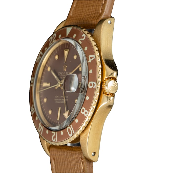 Pre-Owned Rolex by Analog Shift Pre-Owned Rolex GMT-MASTER 18K 'CONCORDE'