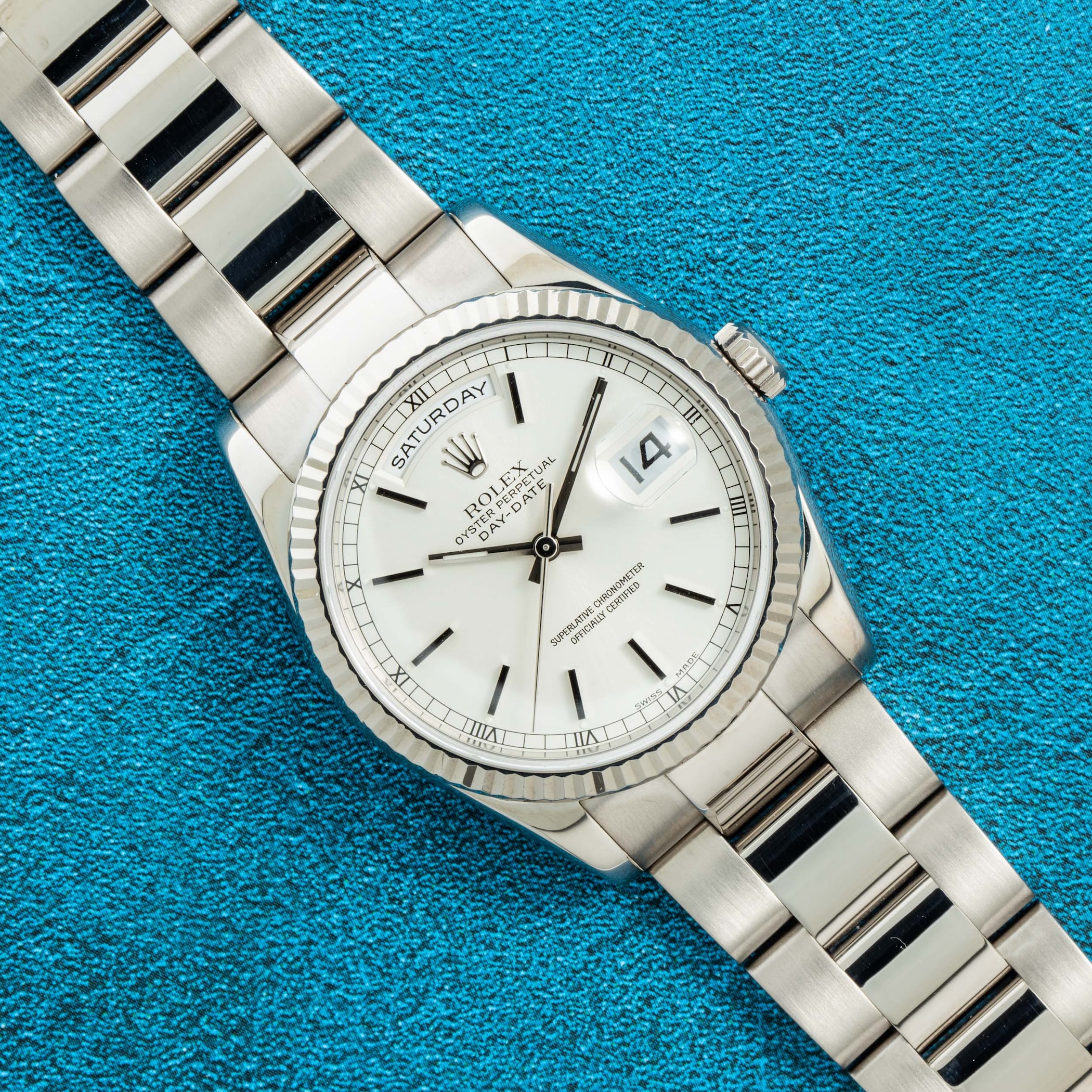 Pre-Owned Rolex by Analog Shift Pre-Owned Rolex Day Date Double Quickset