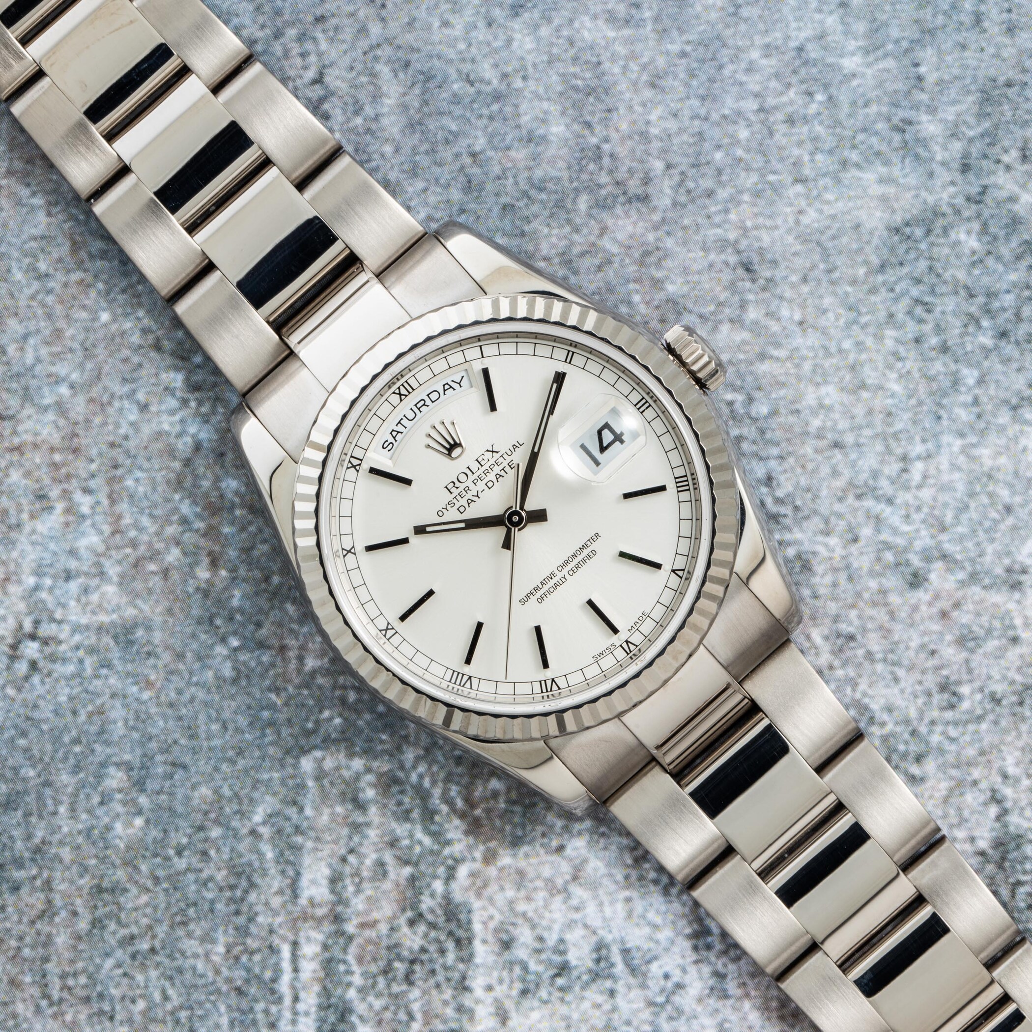 Pre-Owned Rolex by Analog Shift Pre-Owned Rolex Day Date Double Quickset