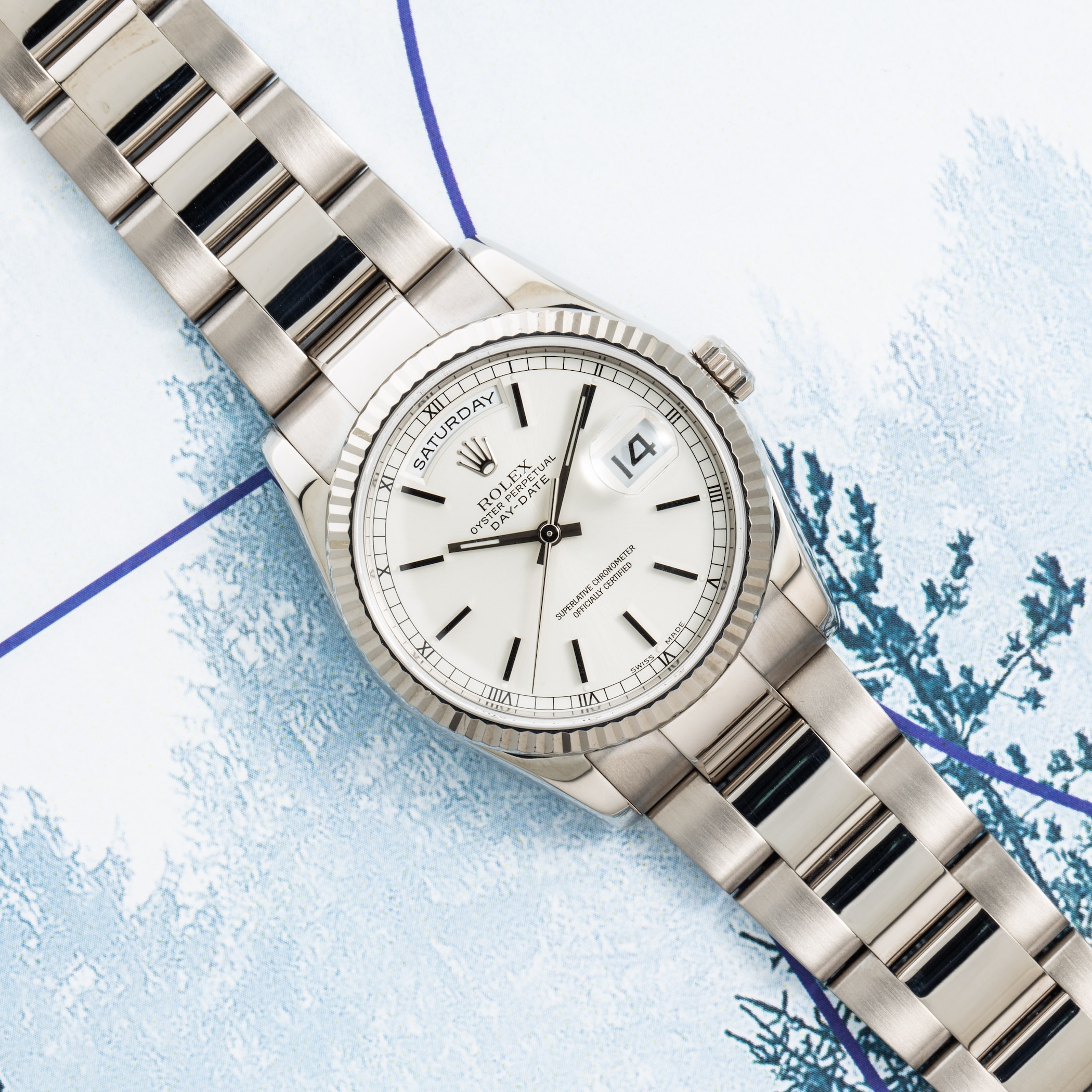 Pre-Owned Rolex by Analog Shift Pre-Owned Rolex Day Date Double Quickset