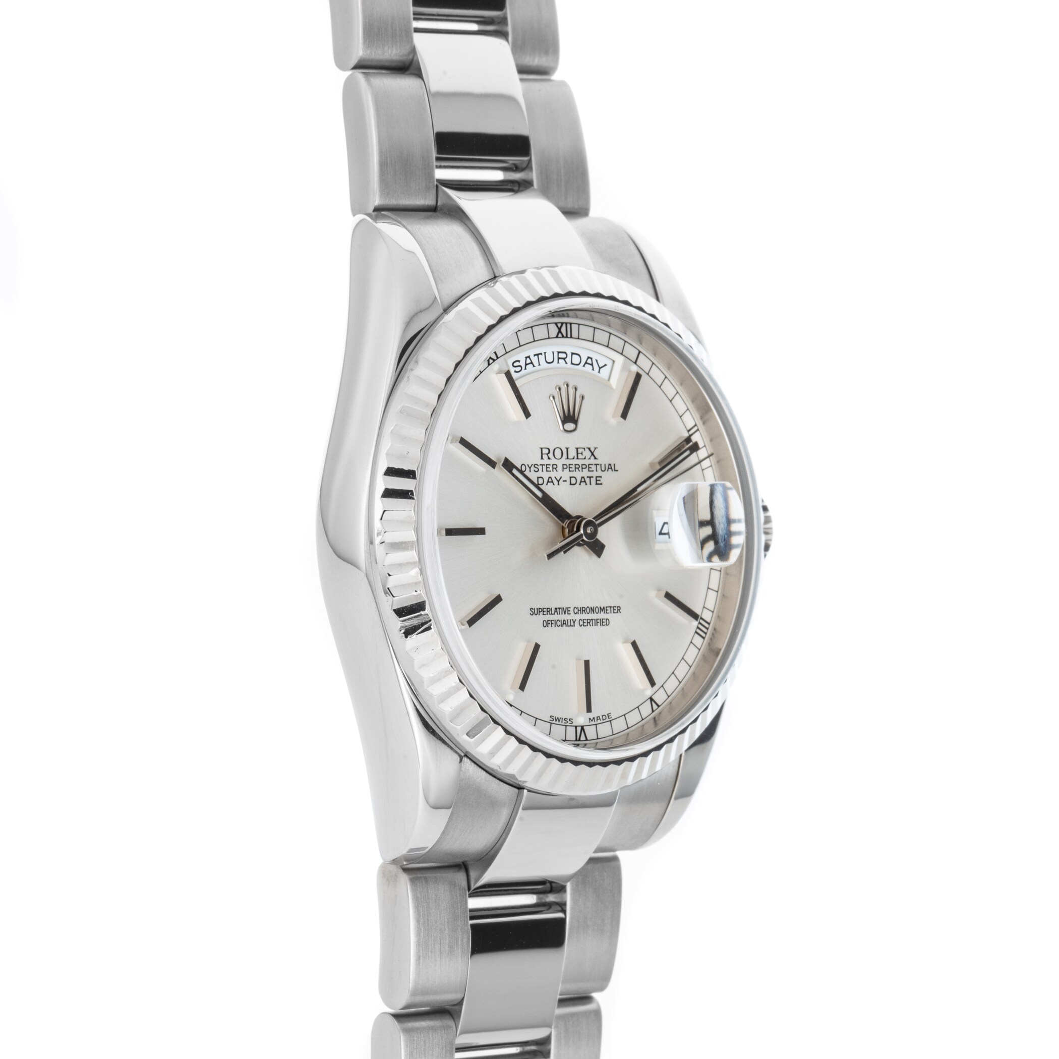 Pre-Owned Rolex by Analog Shift Pre-Owned Rolex Day Date Double Quickset