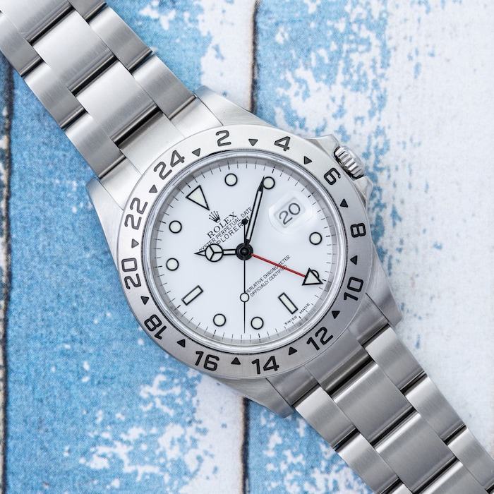 Pre-Owned Rolex by Analog Shift Rolex Explorer II 'polar'