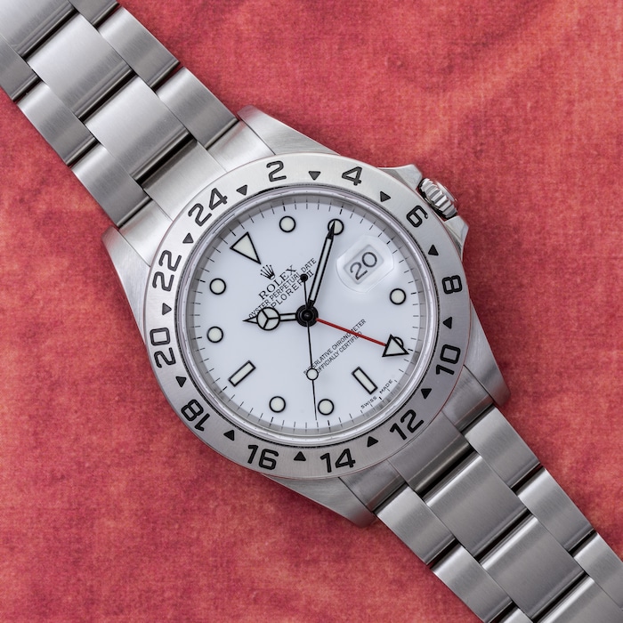 Pre-Owned Rolex by Analog Shift Rolex Explorer II 'polar'